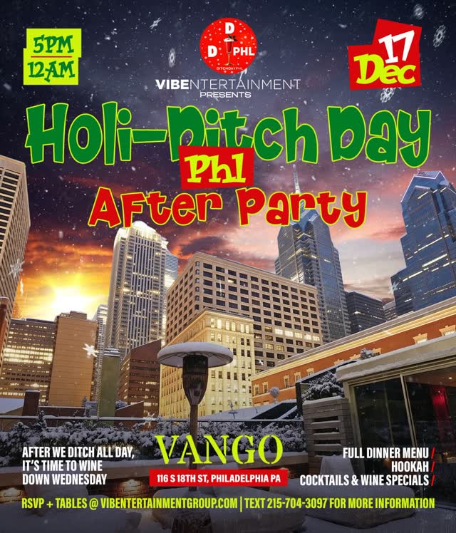 Holi-Ditch Day PHL After Party