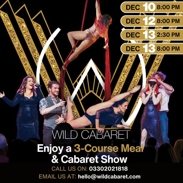 4 NEW Wild Cabaret Shows