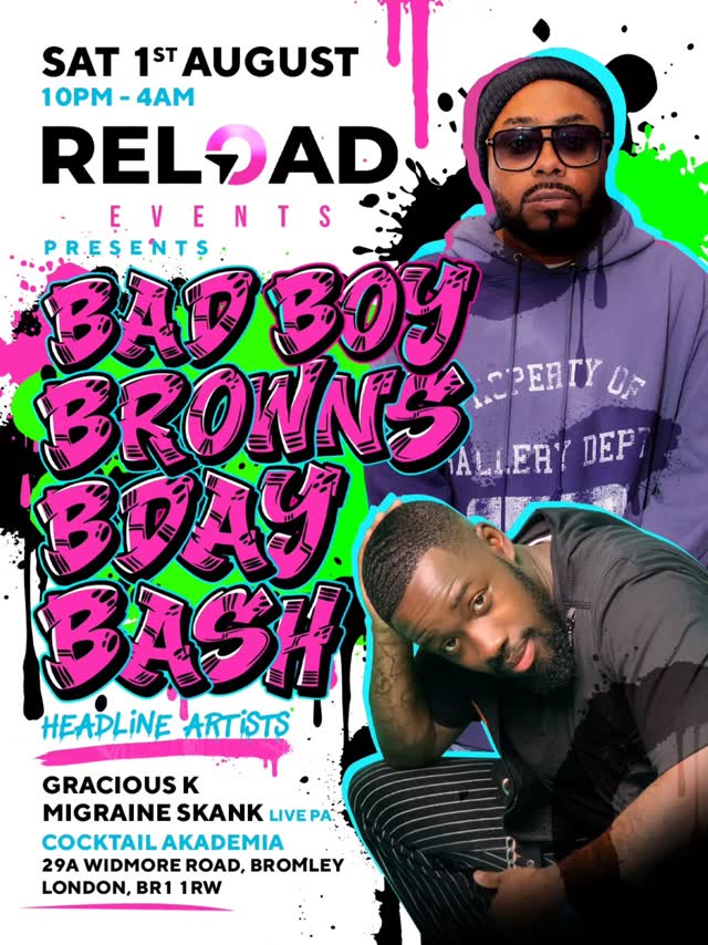 BAD BOY BROWN’S BIRTHDAY BASH