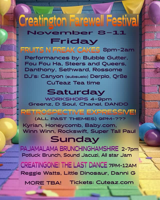 Creatington Farewell Festival