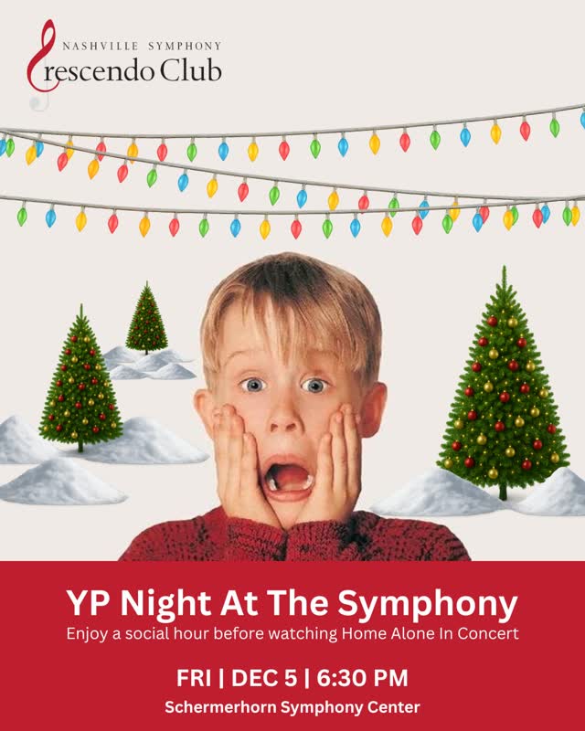 YP Night At The Symphony: Home Alone In Concert
