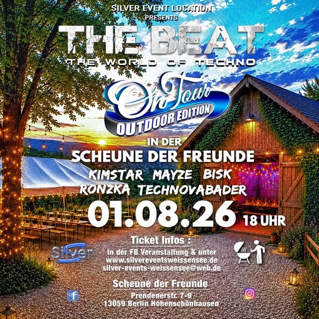 THE BEAT - THE WORLD OF TECHNO - On Tour OUTDOOR EDITION