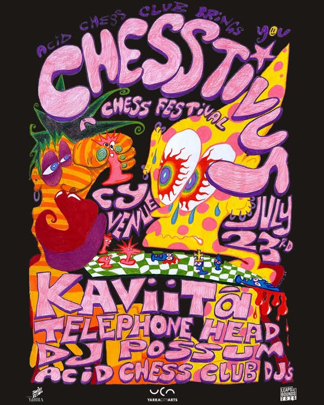 Acid Chess Club Chesstivus Extravaganza