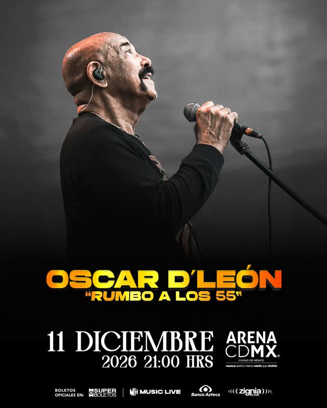 OSCAR D'LEÓN "RUMBO A LOS 55"