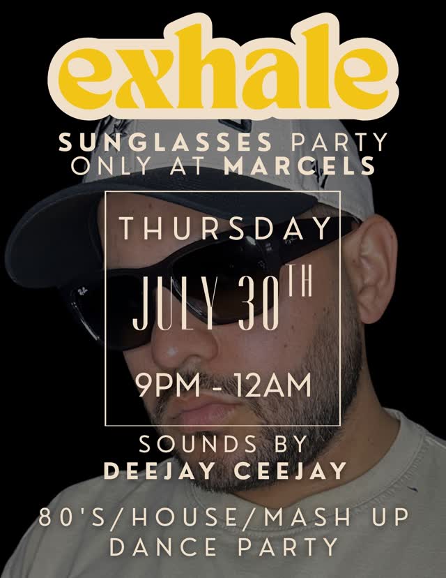 exhale SUNGLASSES PARTY