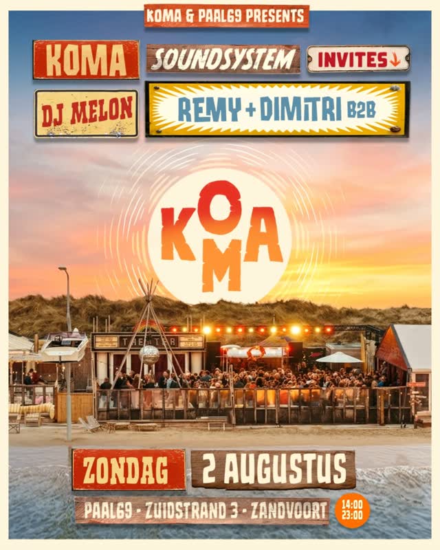 PAAL69 X KOMA: SPECIAL BEACH EDITION