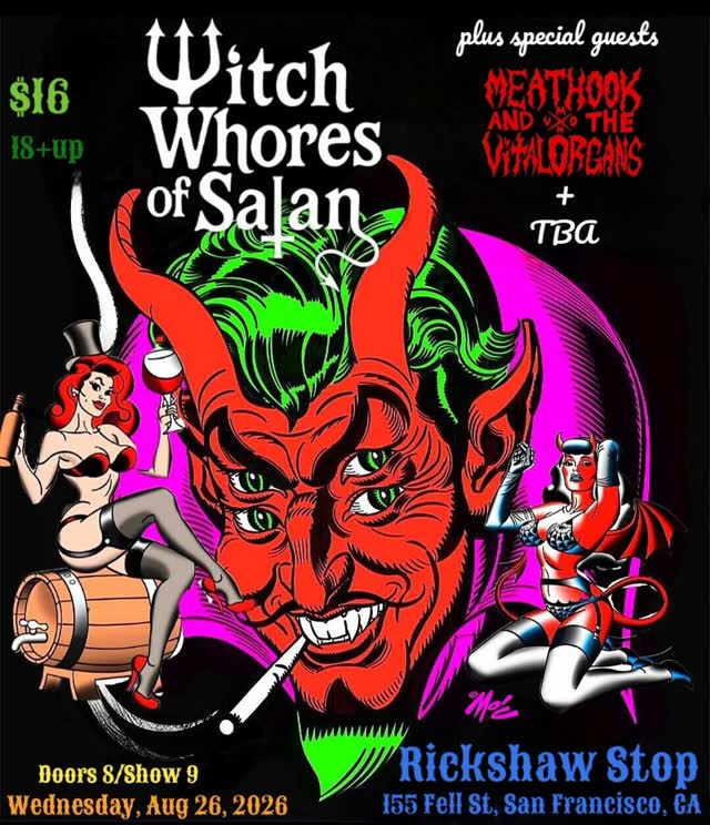 Witch Whores of Satan & Meathook and the Vital Organs