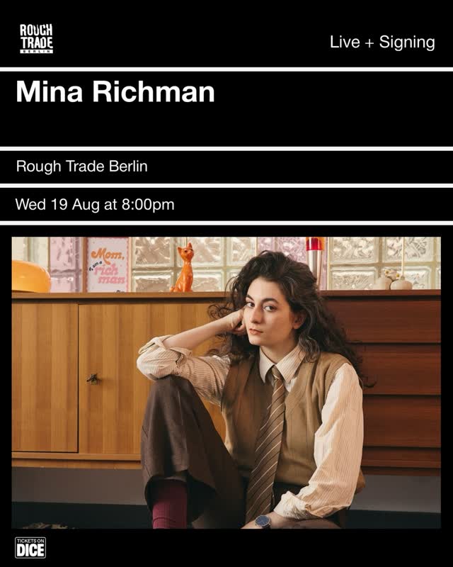 Mina Richman Live + Signing