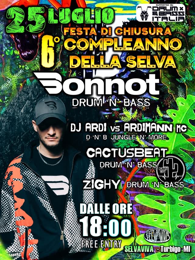 6° COMPLEANNO DELLA SELVA