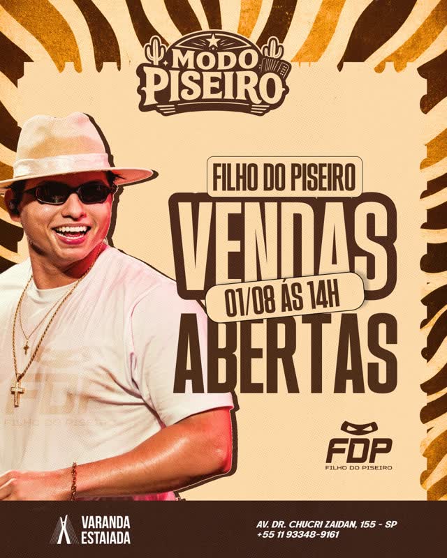Filho do Piseiro em São Paulo