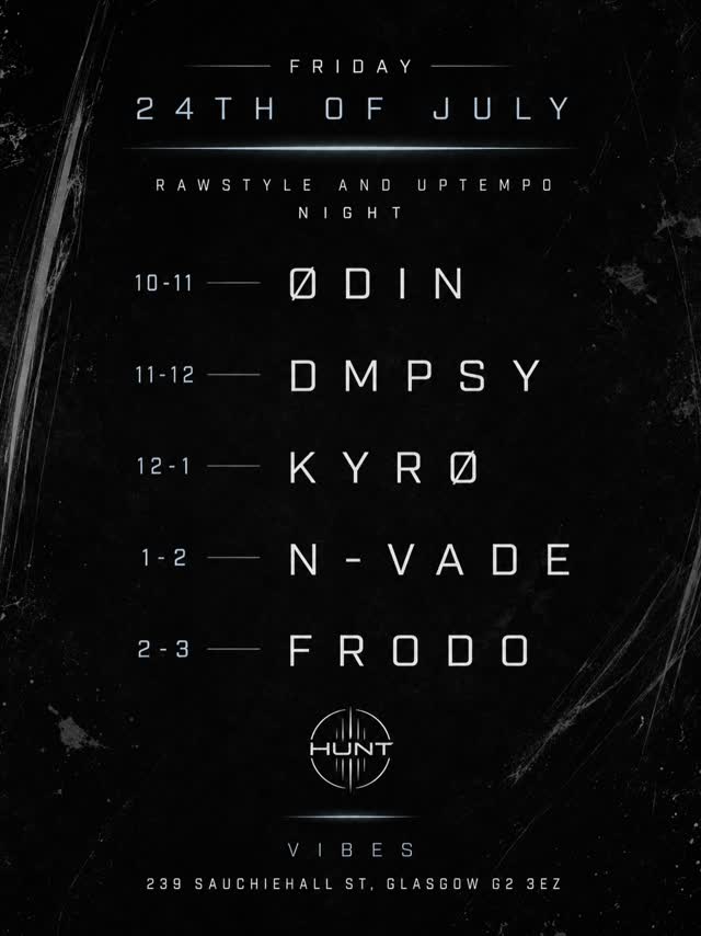 RAWSTYLE AND UPTEMPO NIGHT