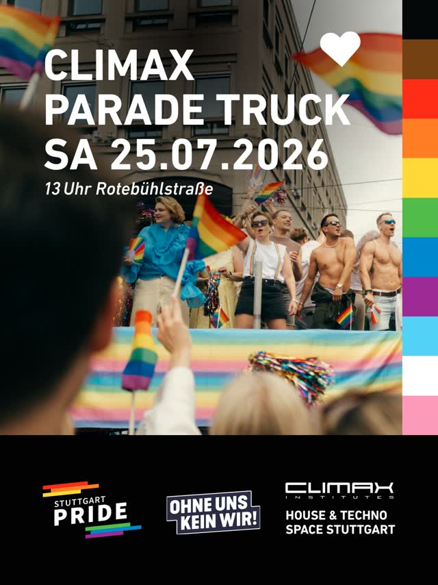 STUTTGART PRIDE 2026 / FLUID – Queer & Gay Rave Experience