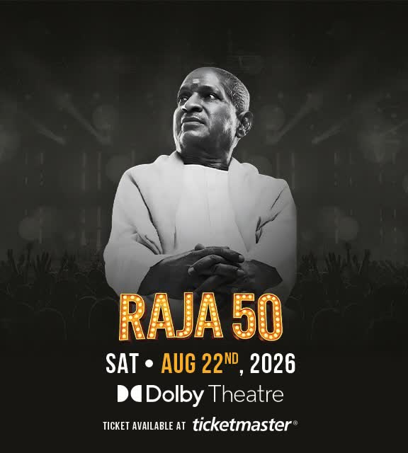 Catch Ilaiyaraaja live at Dolby Theatre
