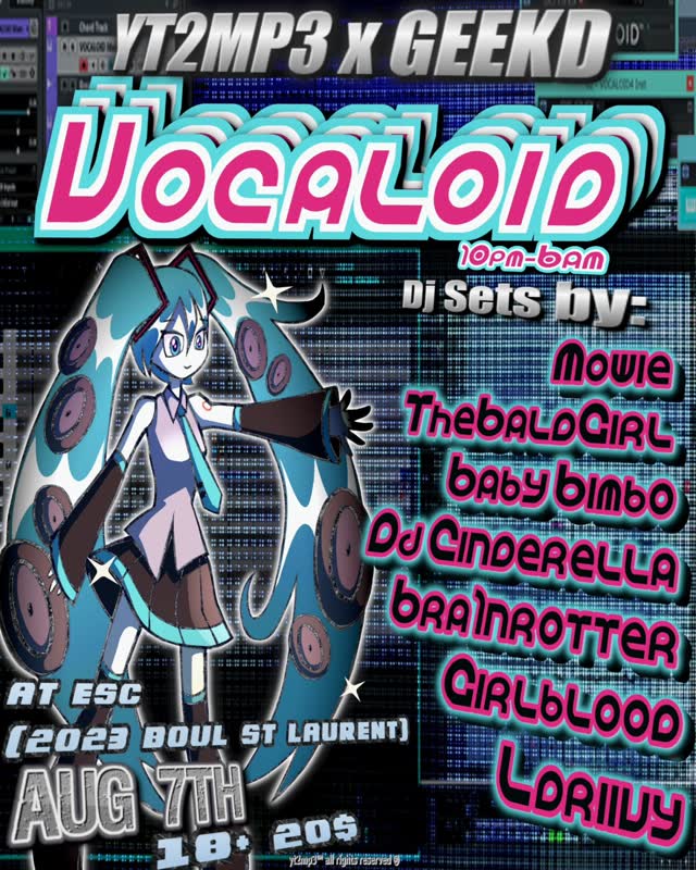 YT2MP3 x GEEKD VOCALOID