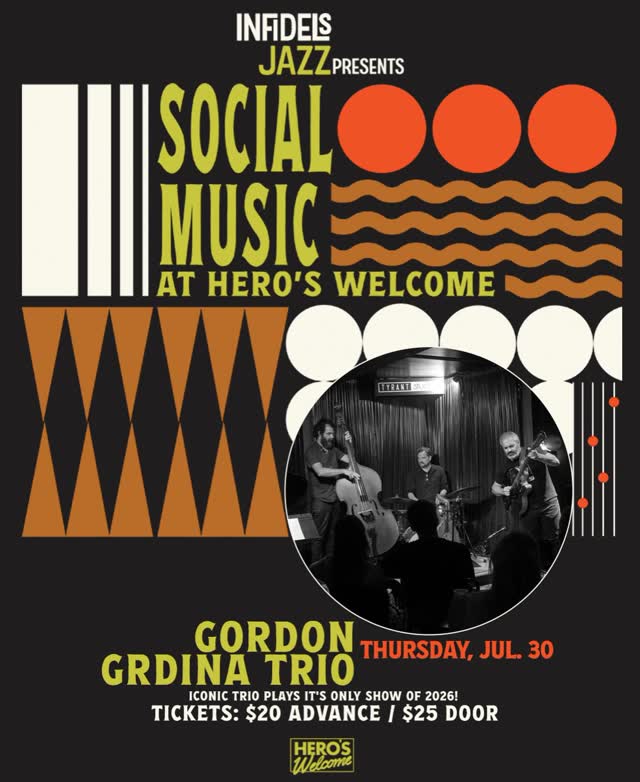 Gordon Grdina Trio at Hero's Welcome - Social Music series