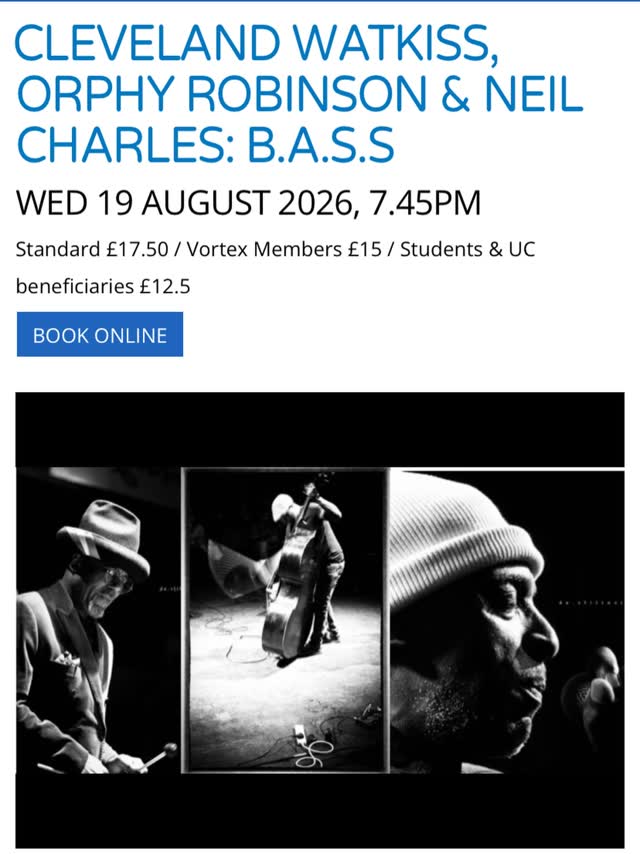 CLEVELAND WATKISS, ORPHY ROBINSON & NEIL CHARLES: B.A.S.S