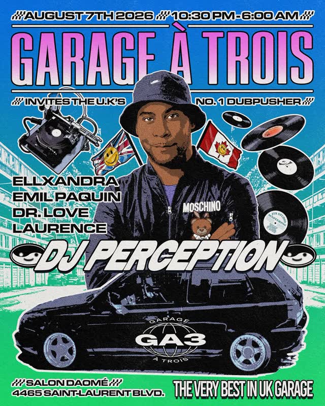 Garage à Trois takes over Le Salon Daomé