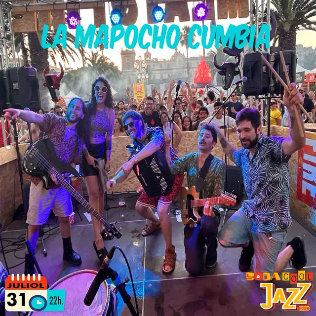Noche de cumbia con La Mapocho Cumbia