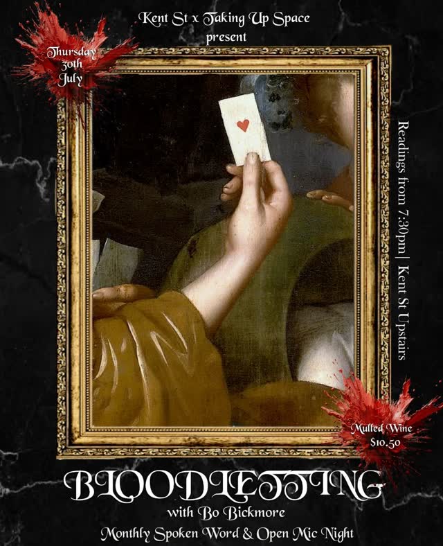 BLOODLETTING Monthly Spoken Word & Open Mic Night