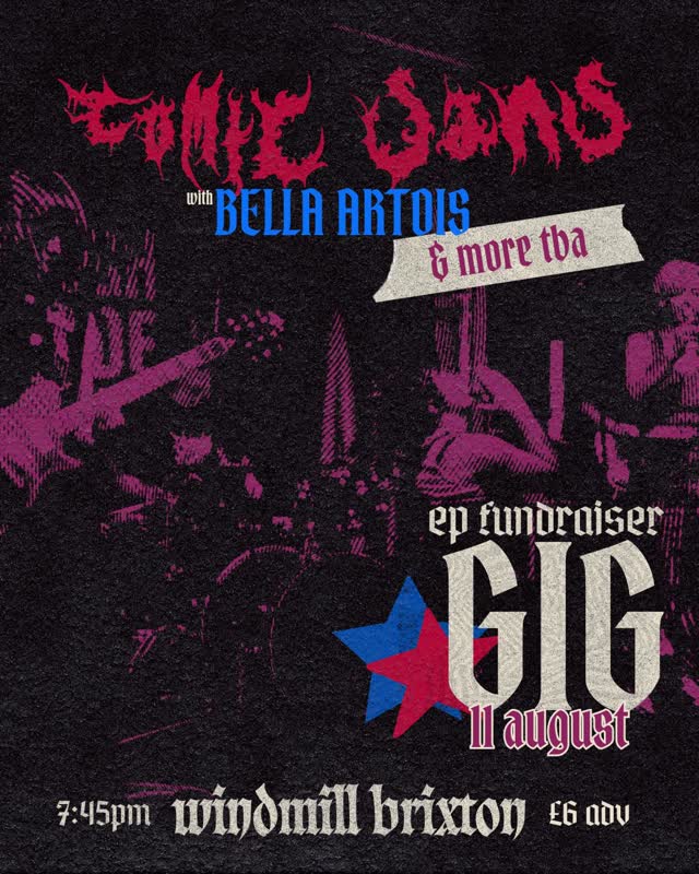 Comic Sans ep fundraiser GIG