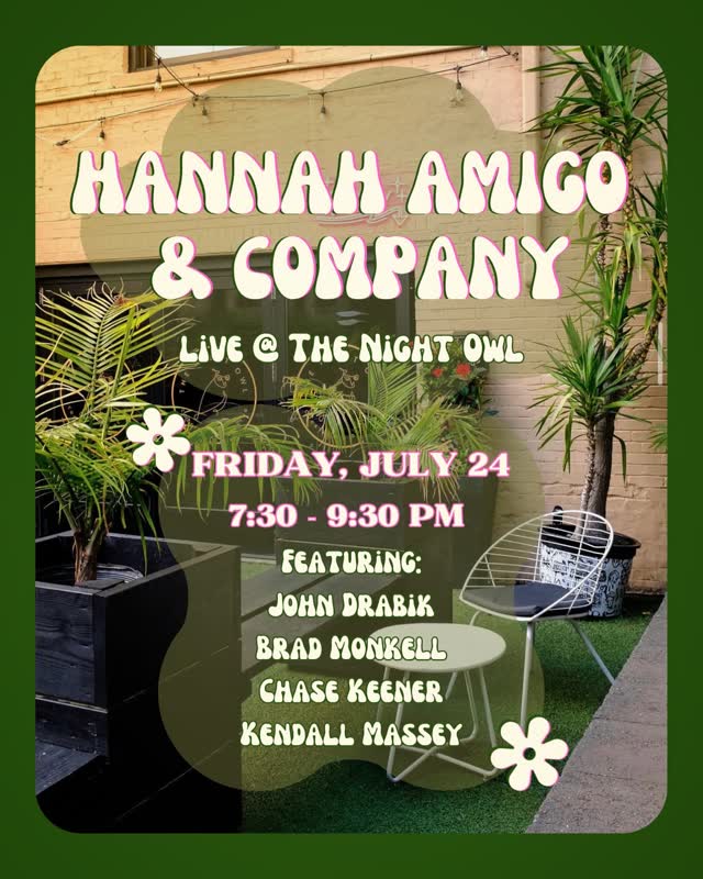 HANNAH AMIGO & COMPANY LIVE @ THE NIGHT OWL