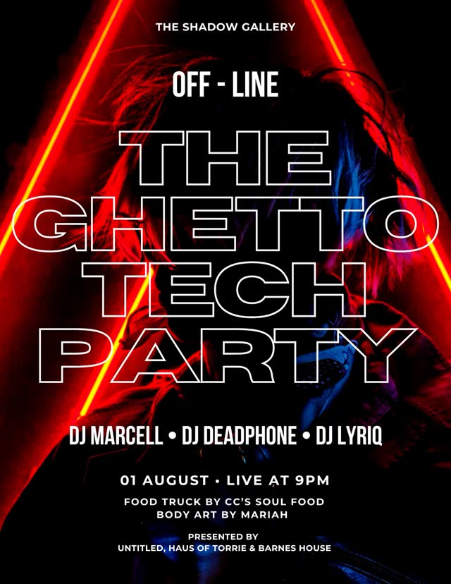 OFF-LINE — THE GHETTO TECH PARTY OF THE YEAR