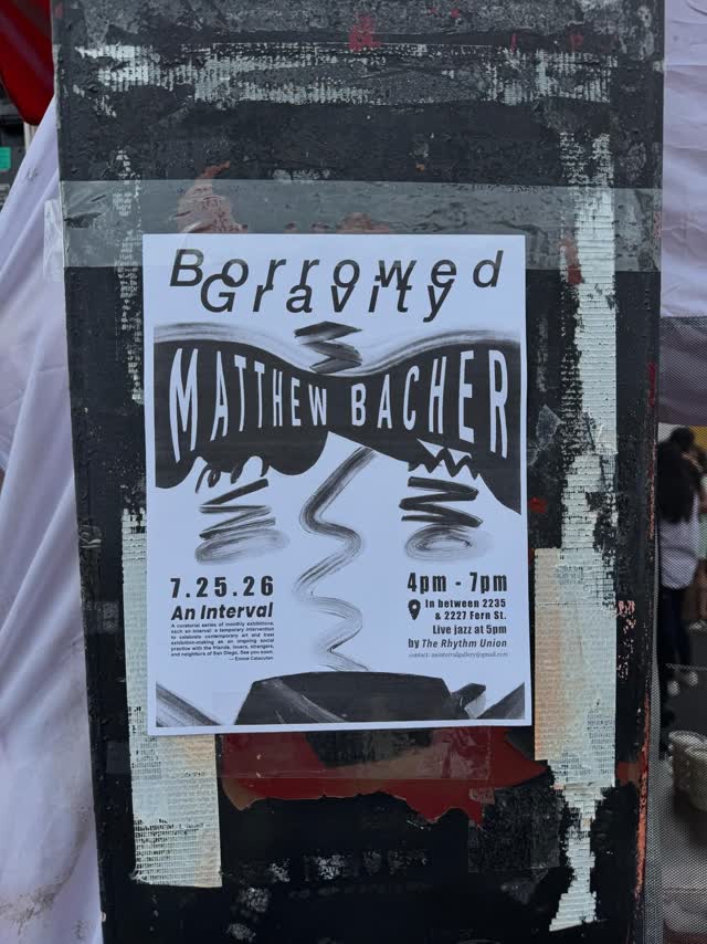 Borrowed Gravity solo exhibition