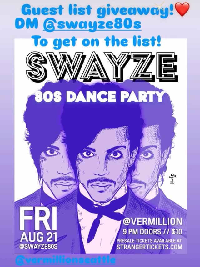Swayze 80s Dance Party