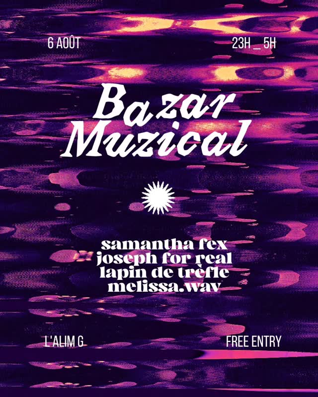 Bazar Muzical estival à l'Alim Gé !