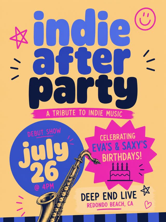 Indie After Party Debut Show