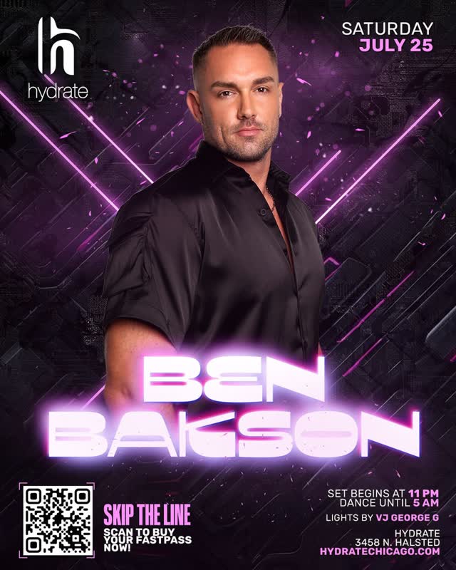 Ben Bakson at Hydrate
