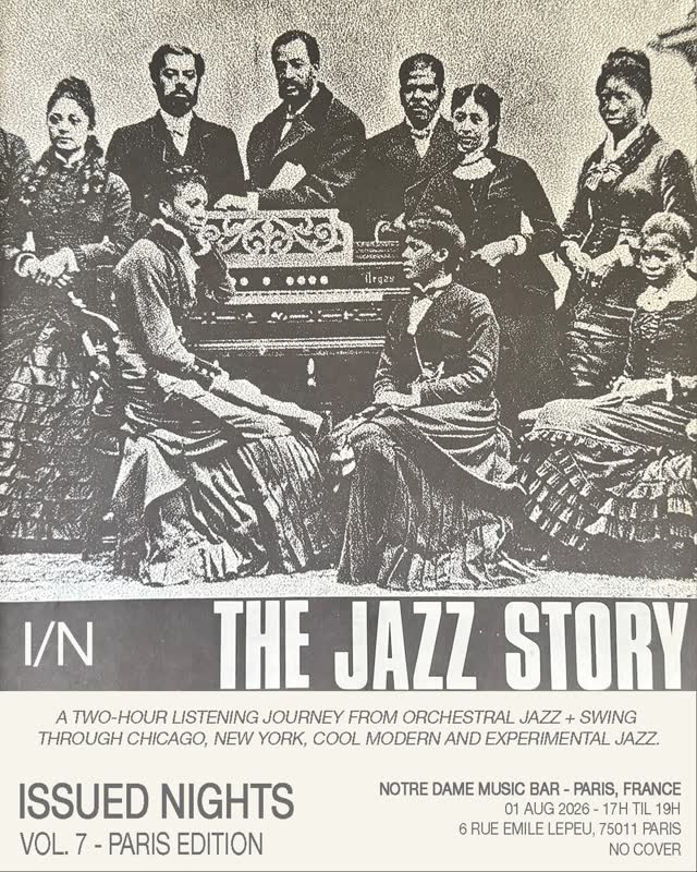 issued nights paris edition: the jazz story