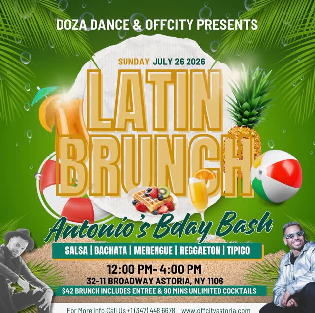 LATIN BRUNCH - Antonio's Bday Bash