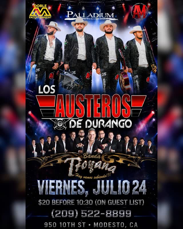 Austeros de Durango en Vivo