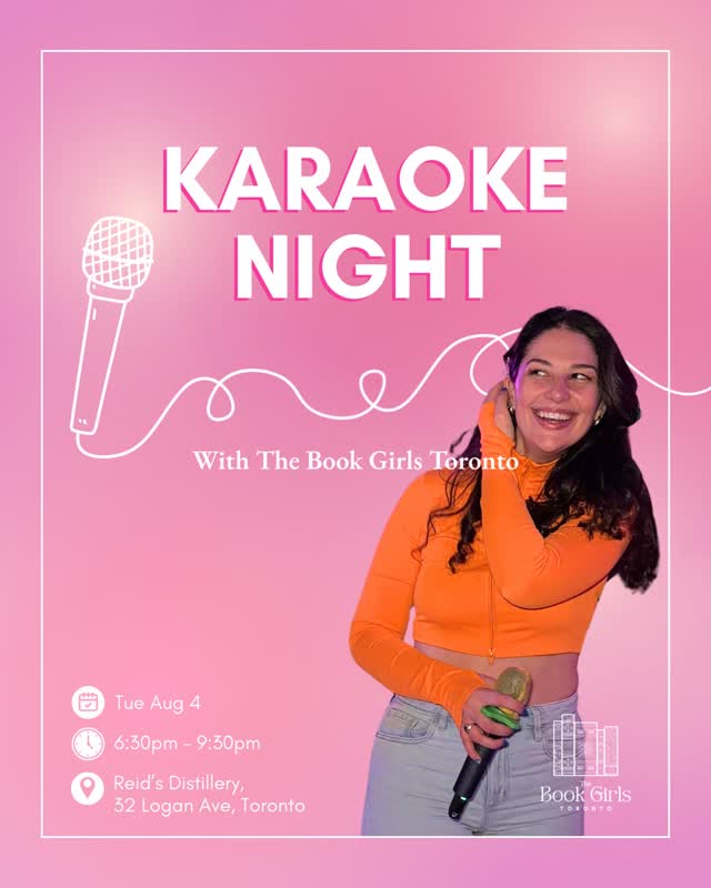 KARAOKE NIGHT with The Book Girls Toronto!