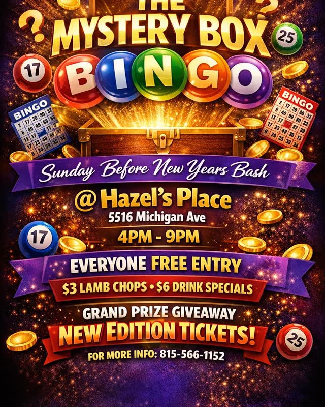 MYSTERY BOX BINGO