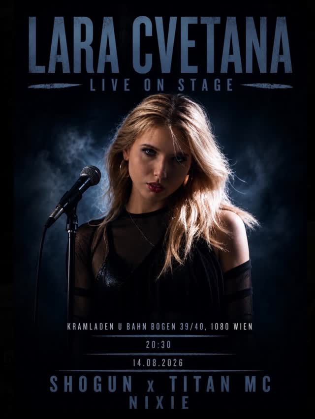 LARA CVETANA LIVE ON STAGE