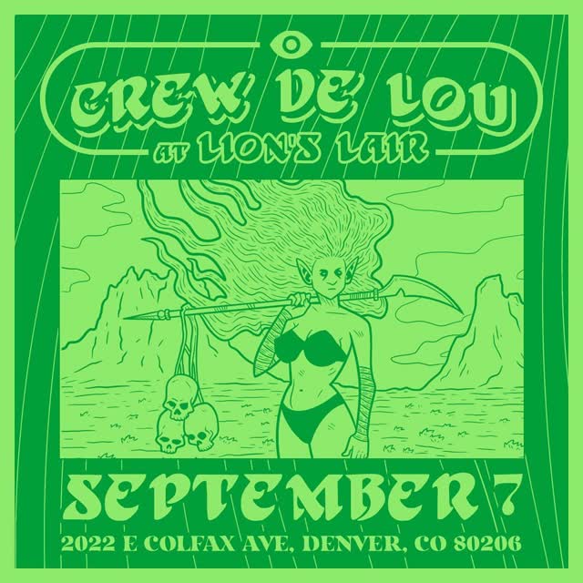 Denver! This Saturday 9/7 come check us out at Lions Lair on Colfax!