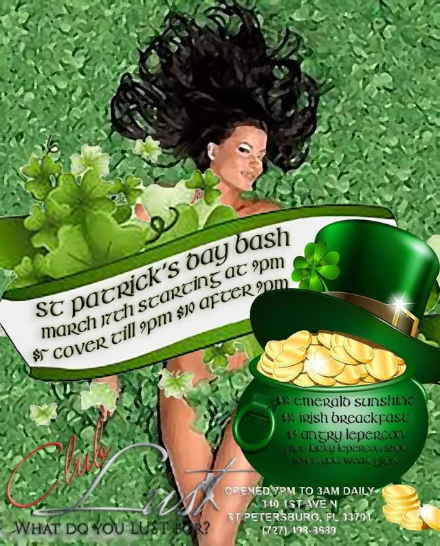 St Patrick's Day Bash