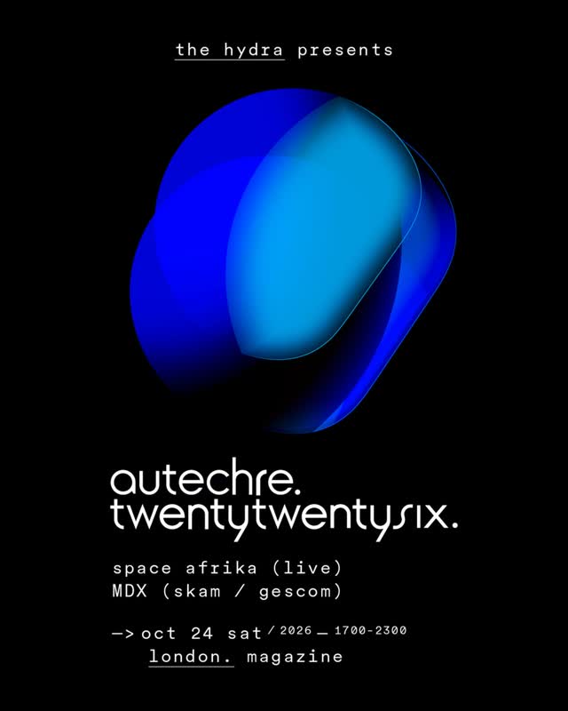autechre. twentytwentysix.