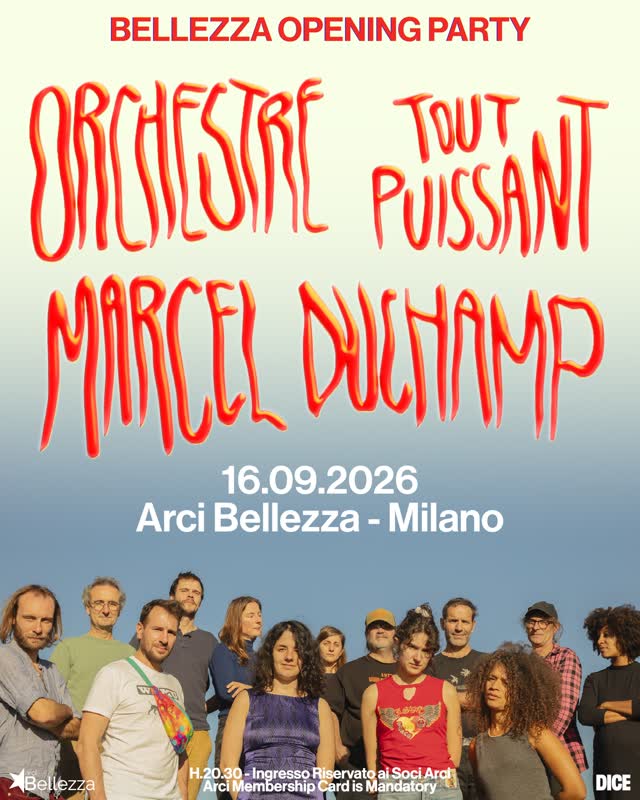 Orchestre Tout Puissant Marcel Duchamp LIVE @ CIRCOLO ARCI BELLEZZA